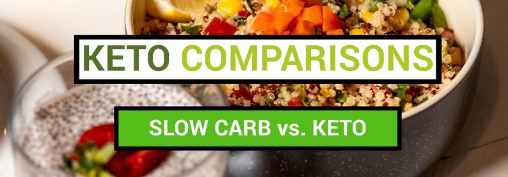 Imge of Slow Carb vs Keto