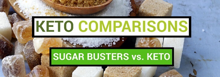 Imge of Sugar Busters Diet vs. Keto