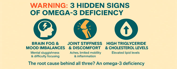 Image WARNING: 3 Hidden Signs of Omega 3 Deficiency