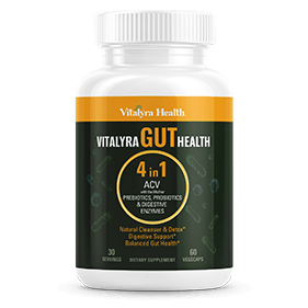 Logo Vitalyra Gut Health 4in1:<br />Prebiotics+Probiotics
