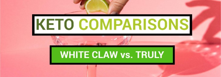 Imge of Best to Drink On Keto: White Claw vs. Truly