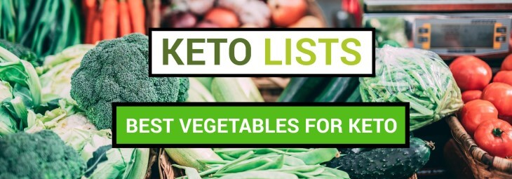 Keto Vegetables List