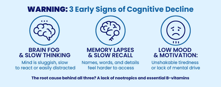 Image WARNING: 3 Early Signs of Cognitive Decline