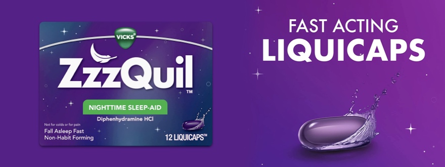 ZzzQuil Night Time Sleep Aid Liquicaps image