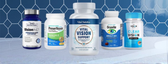Top 5 Vision supplements