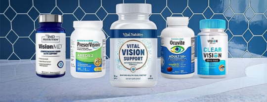 Top 5 Vision supplements