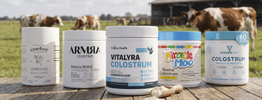 Top 5 Best Colostrum Powders for Gut Health