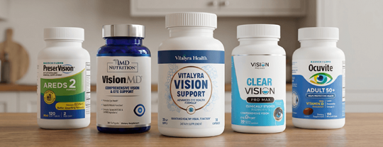 Top 5 Vision supplements